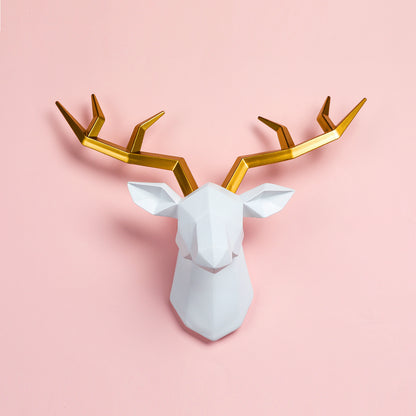 Elk Head Wall Hanging Deer Head Wall Decoration