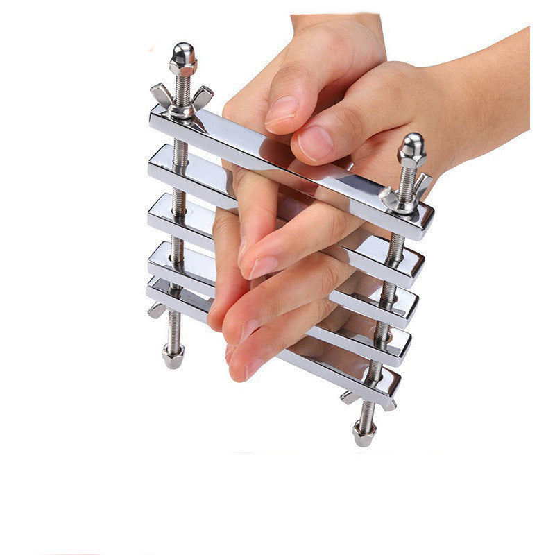 Finger Splint Stainless Steel Metal Restraints Bdsm Punishment Toys